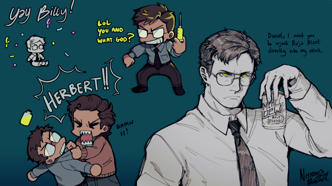 Re-Animator Doodles - https://x.com/Ruuhelos/status/1455027302367117314